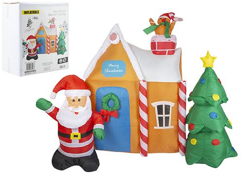 Casa di Babbo Natale Gonfiabile a noleggio