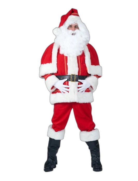 Costume Babbo Natale Luxe a noleggio