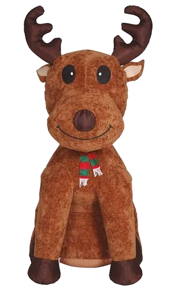 Renna Peluche Gonfiabile a noleggio